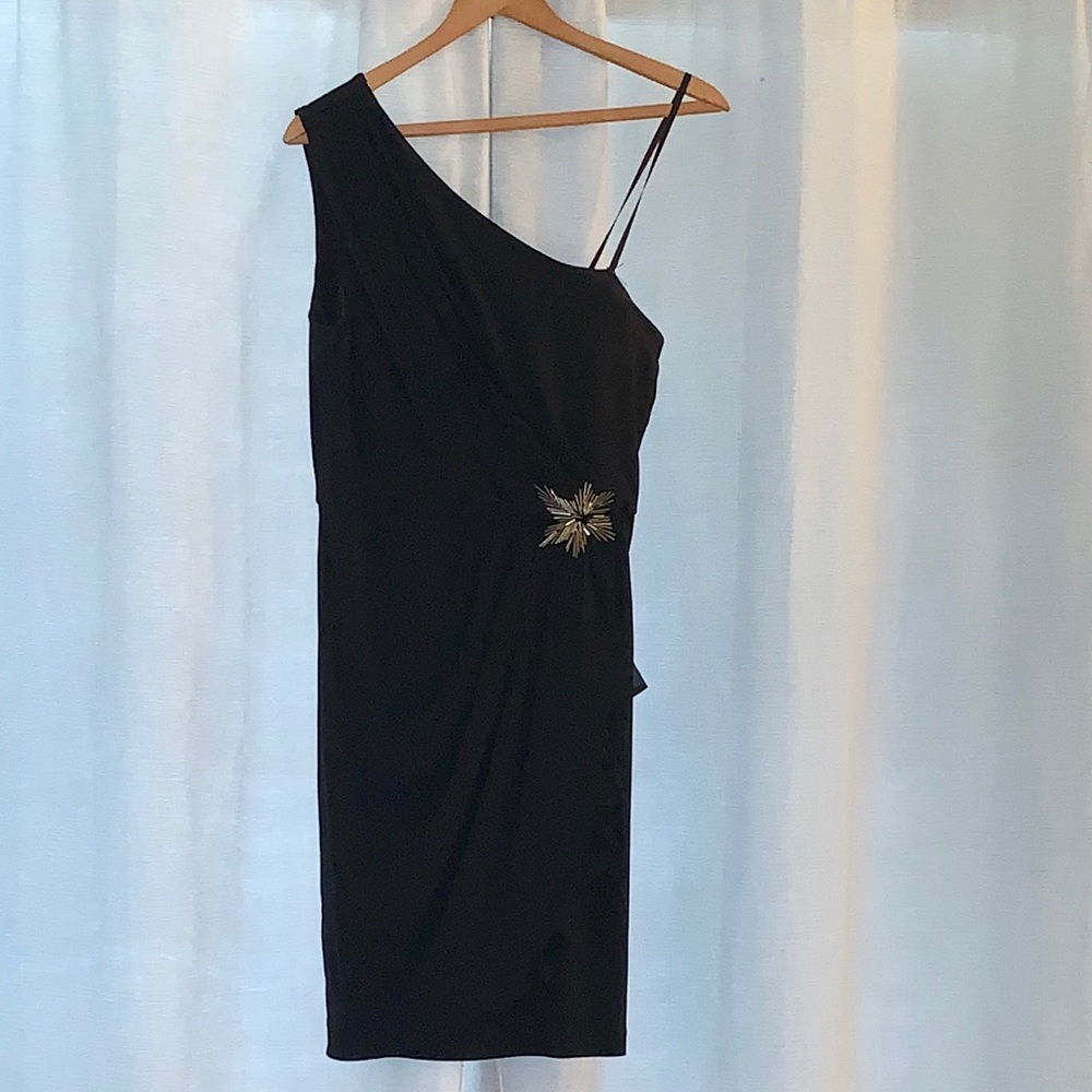 One Shoulder Little Black Dress